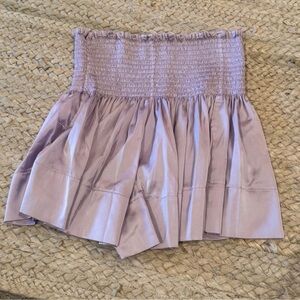 Natural Life Lilac Smocked Skirt